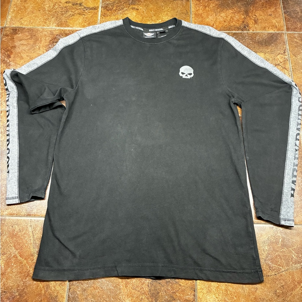 Harley-Davidson Black Crew Neck Tee